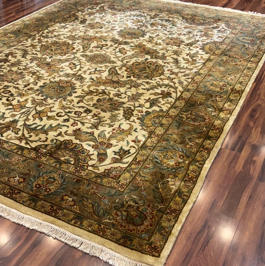 Kaoud Rugs 8'11"x11'9" Rectangle Beige Mahal Area Rug