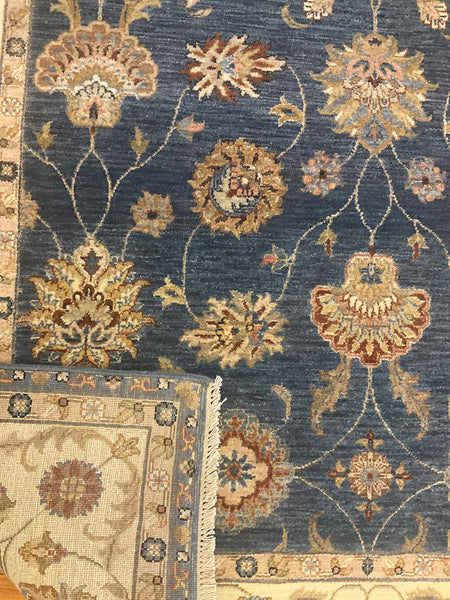 Kaoud Rugs 6X9.4 Rectangle Navy MAHAL Area Rug