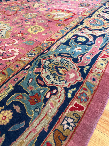 Kaoud Rugs 8.11X11.8 Rectangle PINK SPARTA Area Rug
