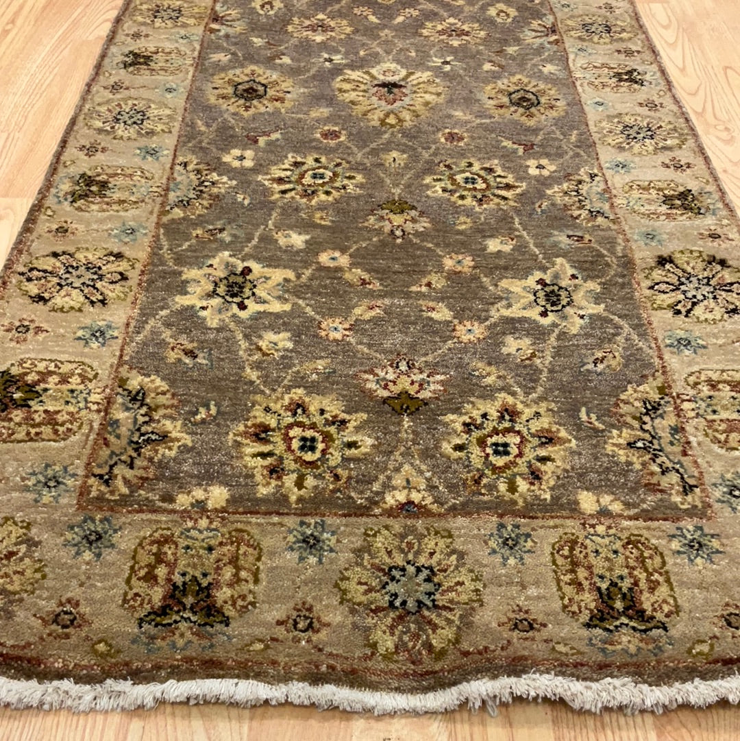 Kaoud Rugs Hand Knotted BROWN WOOL ANT. MAHAL