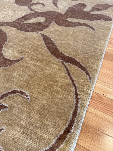 Kaoud Rugs 9.1X11.10 Rectangle BEIGE CONTEMP-S Area Rug