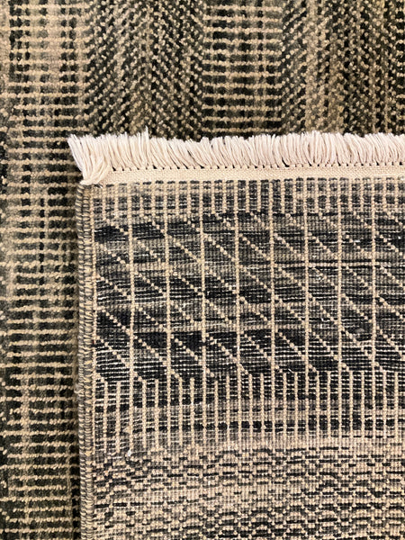 Kaoud Rugs 8.11X12.3 Rectangle BLACK GABBEH Area Rug