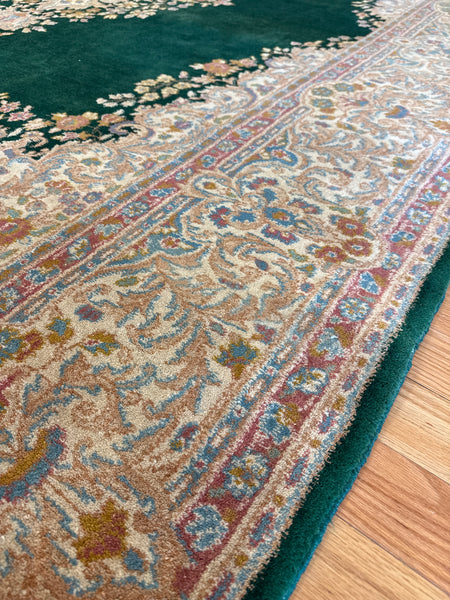 Kaoud Rugs 8.9X11.8 Rectangle DARK GREEN  Area Rug