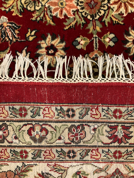 Kaoud Rugs 10.1X10.2 Octagon RED TABRIZ Area Rug