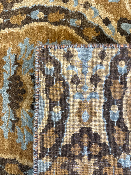 Kaoud Rugs 7.10X9.8 Rectangle LIGHT BLUE CONTEMP Area Rug