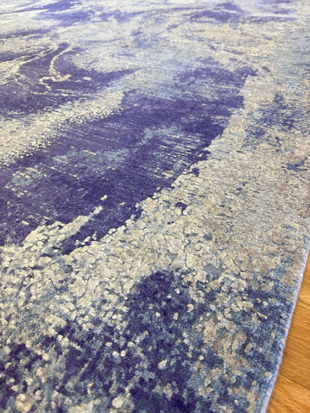 Kaoud Rugs 8.1X10.3 Rectangle PURPLE CONTEMP Area Rug
