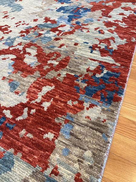 Kaoud Rugs 8.10X12 Rectangle RED CONTEMP Area Rug