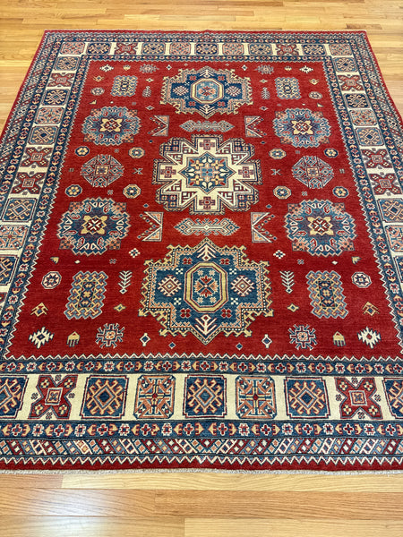 Kaoud Rugs 8.2X9.1 Rectangle RED ANT. SHIRVAN Area Rug