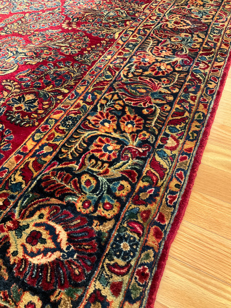 Kaoud Rugs 8.6x11.6 Rectangle RED  Area Rug