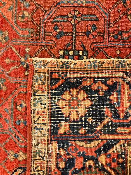 Kaoud Rugs 9.3x12.2 Rectangle RUST  Area Rug