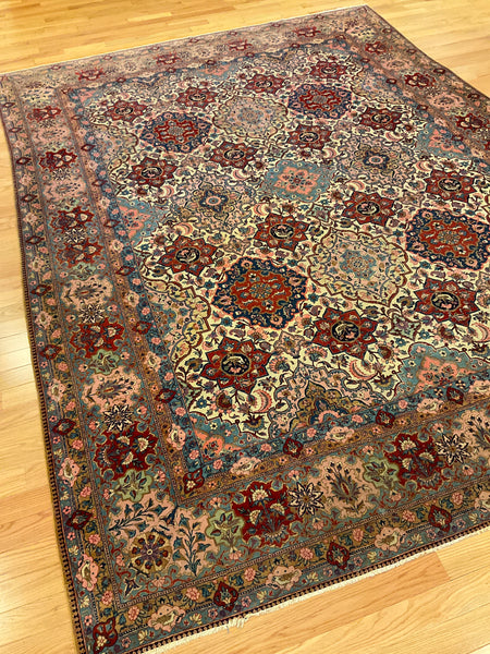 Kaoud Rugs 8.11X11.8 Rectangle IVORY KESHAN Area Rug