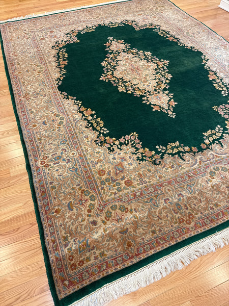 Kaoud Rugs 8.9X11.8 Rectangle DARK GREEN  Area Rug