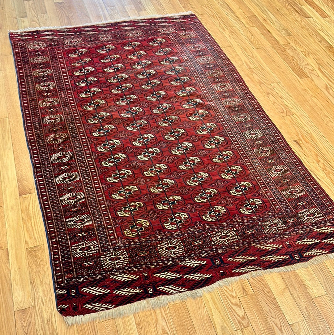 Kaoud Rugs 5.1X8 Rectangle RED OLD BOUKHARA Area Rug