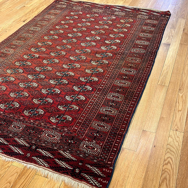 Kaoud Rugs 5.1X8 Rectangle RED OLD BOUKHARA Area Rug