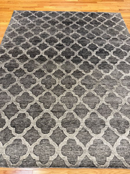 Kaoud Rugs 8X9.10 Rectangle GREY CONTEMP Area Rug