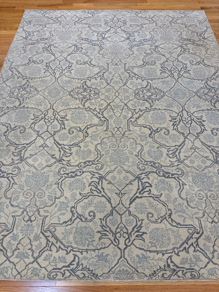 Kaoud Rugs 7.11X10.2 Rectangle GREY CONTEMP Area Rug