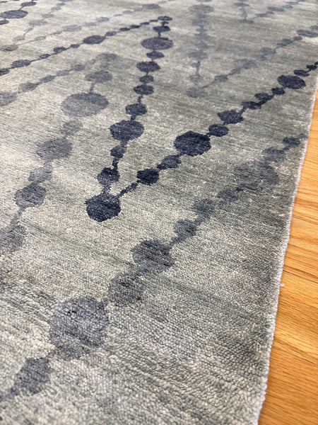 Kaoud Rugs 7.11X10 Rectangle LIGHT BLUE CONTEMP Area Rug