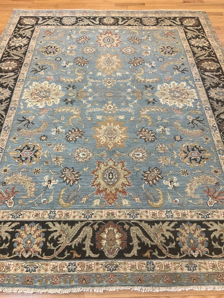 Kaoud Rugs 7.11X9.11 Rectangle Navy MAHAL Area Rug