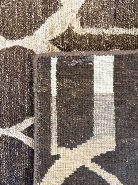 Kaoud Rugs 8.10X11.9 Rectangle BROWN ANT. MAHAL  Area Rug