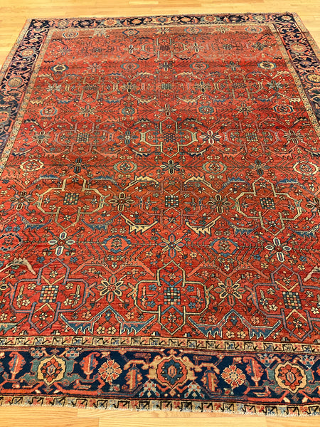 Kaoud Rugs 9.3x12.2 Rectangle RUST  Area Rug