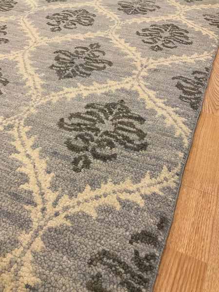 Kaoud Rugs 9.11X13.10 Rectangle SILVER CONTEMP Area Rug