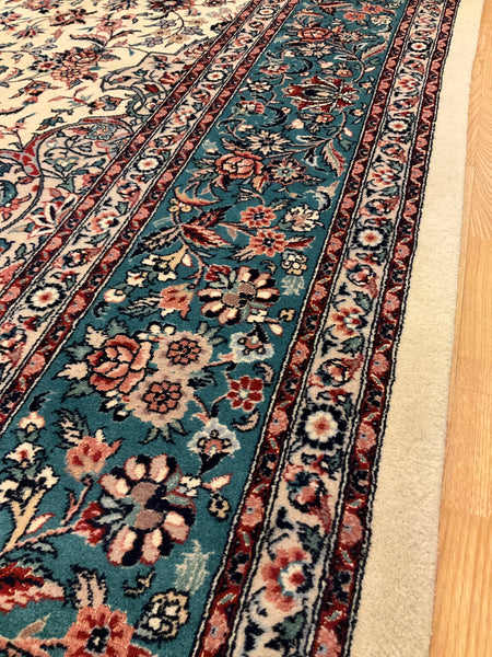 Kaoud Rugs 10.2X13.11 Rectangle IVORY TABRIZ Area Rug