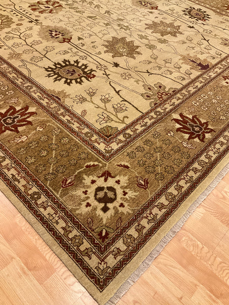 Kaoud Rugs 10X13.11 Rectangle BEIGE ANT. SULTANABAD Area Rug