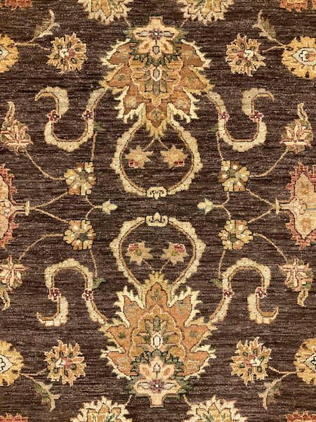 Kaoud Rugs 10X14.6 Rectangle BROWN ANT. VERAMINE Area Rug