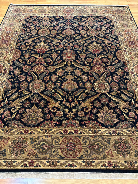 Kaoud Rugs 8.2X9.10 Rectangle BLACK ANT. MAHAL Area Rug
