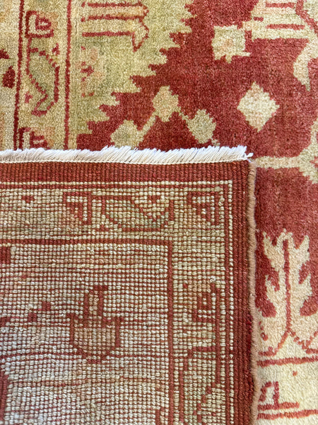 Kaoud Rugs 8X9.9 Rectangle RUST ANT. MAHAL Area Rug