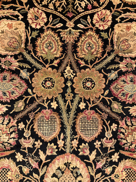 Kaoud Rugs 10.1X14.4 Rectangle BLACK ANT. SULTANABAD Area Rug