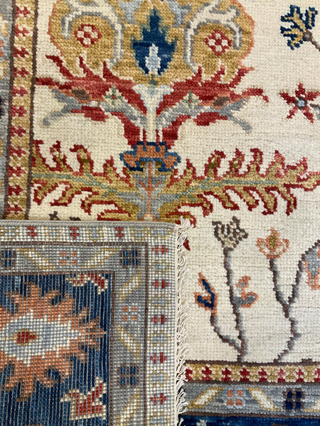 Kaoud Rugs 8.1X10.3 Rectangle Ivory OUSHAK Area Rug