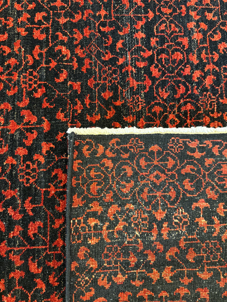 Kaoud Rugs 8.3X10 Rectangle BLACK ANT. FARAHAN-S Area Rug