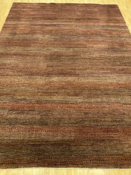 Kaoud Rugs 10X13.8 Rectangle RUST GABBEH Area Rug