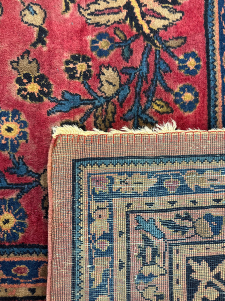 Kaoud Rugs 9.2X11.9 Rectangle RED  Area Rug