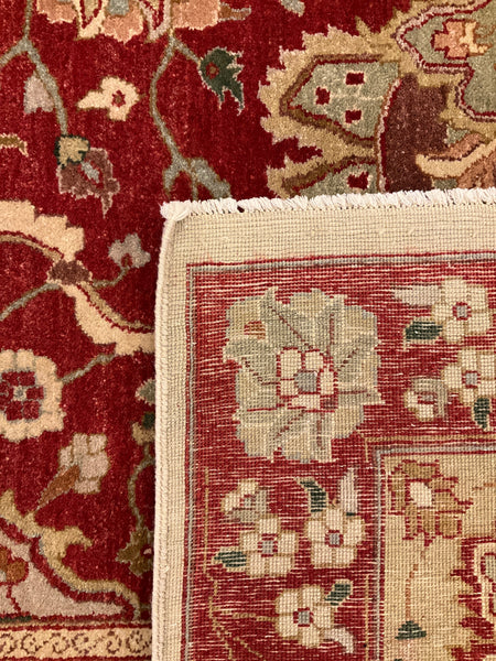 Kaoud Rugs 9.2X12 Rectangle BURGUNDY ANT. VERAMINE Area Rug