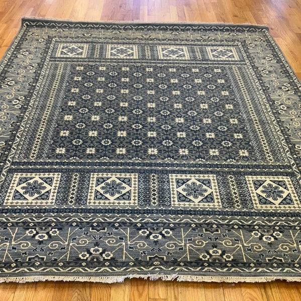 Kaoud Rugs 8.2X10.2 Rectangle Navy Contemp Area Rug