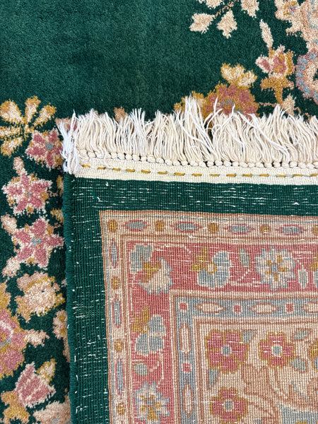 Kaoud Rugs 8.9X11.8 Rectangle DARK GREEN  Area Rug