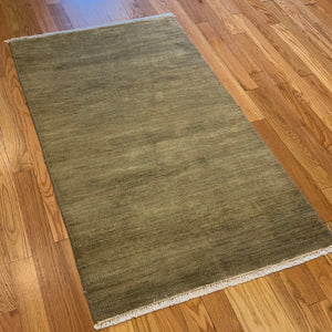 Kaoud Rugs 3X5.2 Rectangle LIGHT GREEN GABBEH Area Rug