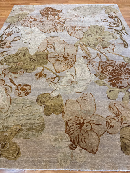 Kaoud Rugs 9.1X11.10 Rectangle BEIGE CONTEMP Area Rug