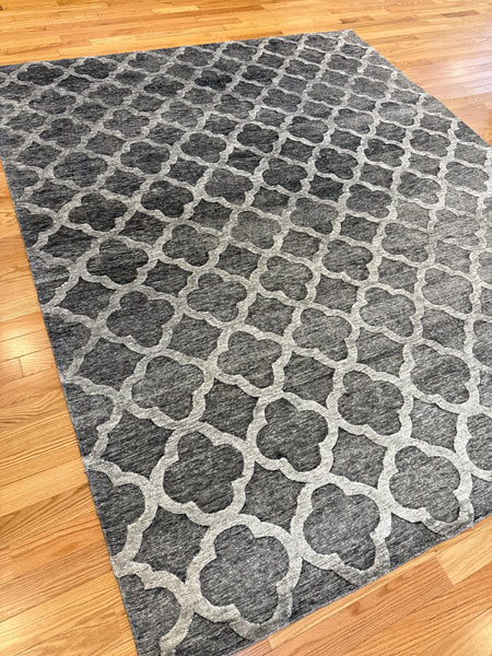 Kaoud Rugs 8X9.10 Rectangle GREY CONTEMP Area Rug