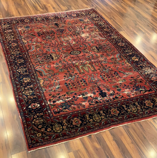 Kaoud Rugs 5.7X7.8 Rectangle ROSE SAROUK Area Rug