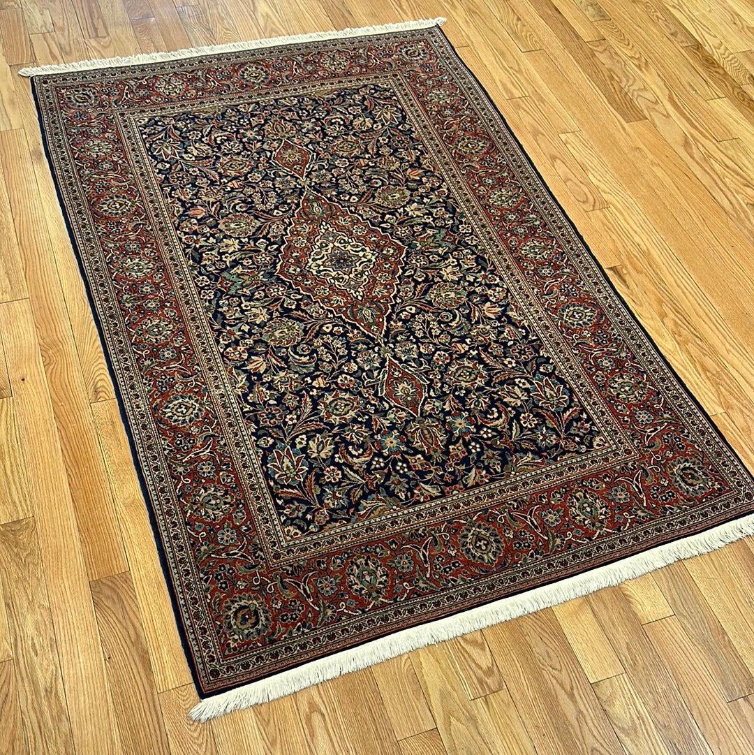 Kaoud Rugs 4.6X7 Rectangle NAVY  Area Rug
