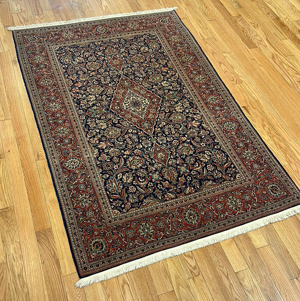 Kaoud Rugs 4.6X7 Rectangle NAVY  Area Rug