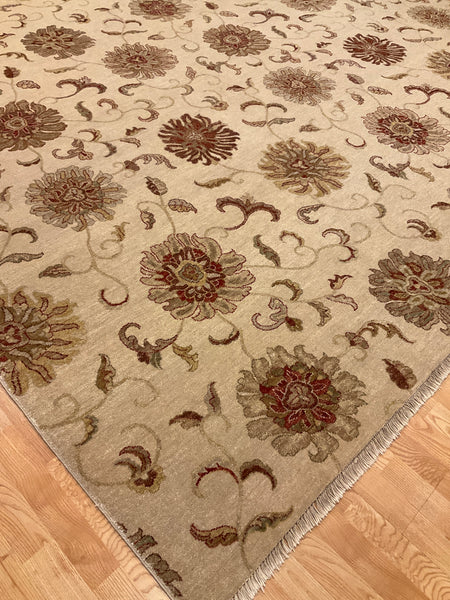 Kaoud Rugs 10.2X14 Rectangle BEIGE CONTEMP Area Rug