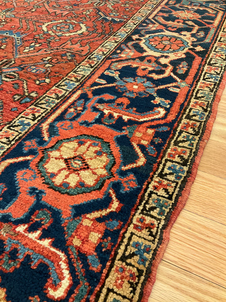 Kaoud Rugs 9.3x12.2 Rectangle RUST  Area Rug