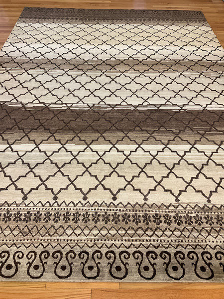 Kaoud Rugs 9X12 Rectangle IVORY CONTEMP Area Rug