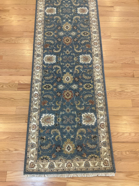 Kaoud Rugs 2.7X11.9 Runner Navy MAHAL Area Rug