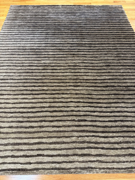 Kaoud Rugs 8X10 Rectangle BLACK CONTEMP Area Rug