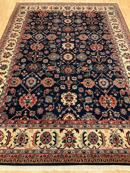 Kaoud Rugs 9.6X14 Rectangle NAVY SERAPI Area Rug